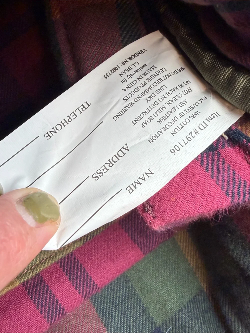 L.L. Bean vintage bean